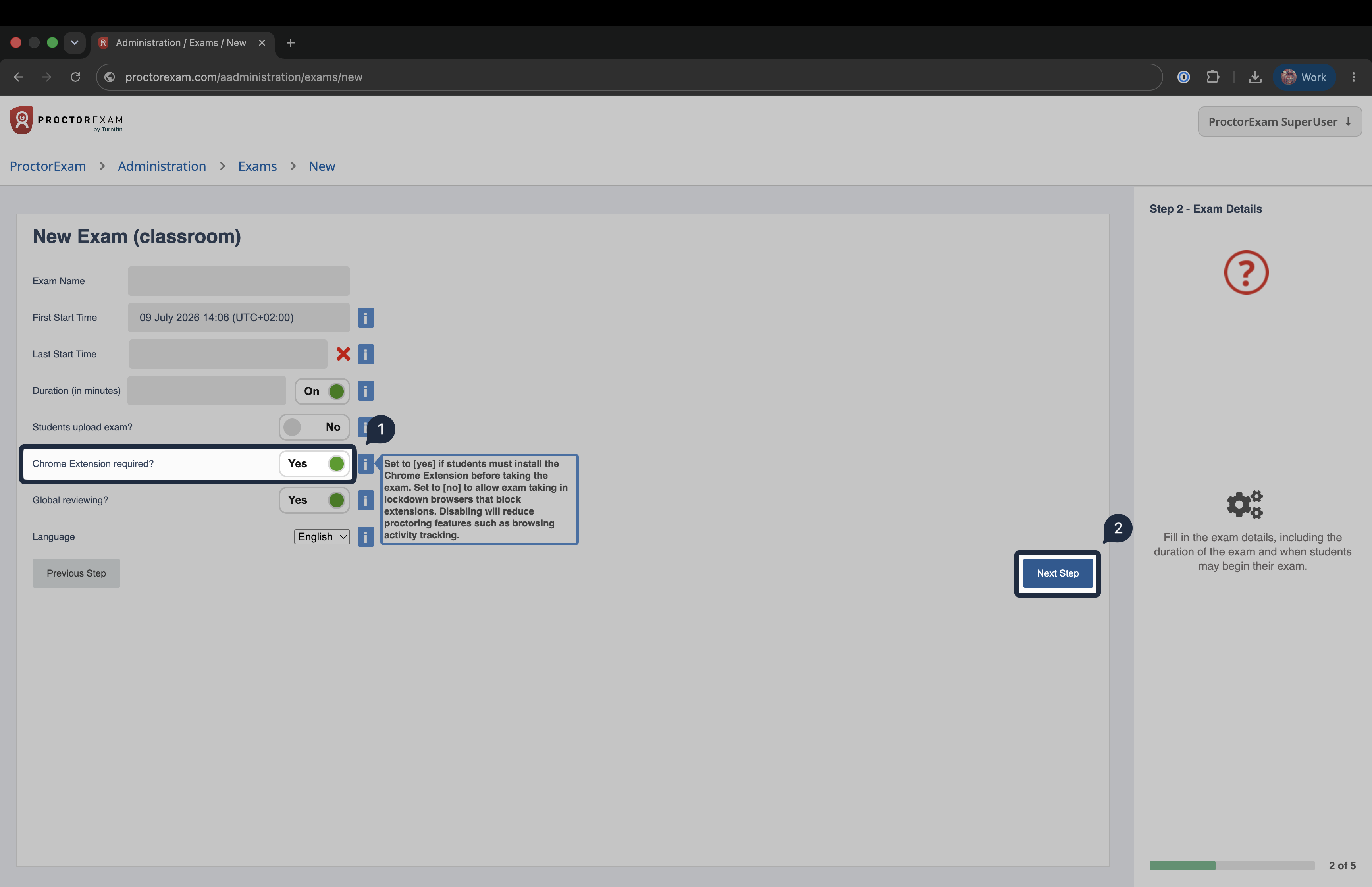how_to_make_chrome_extension_optional_per_exam.png